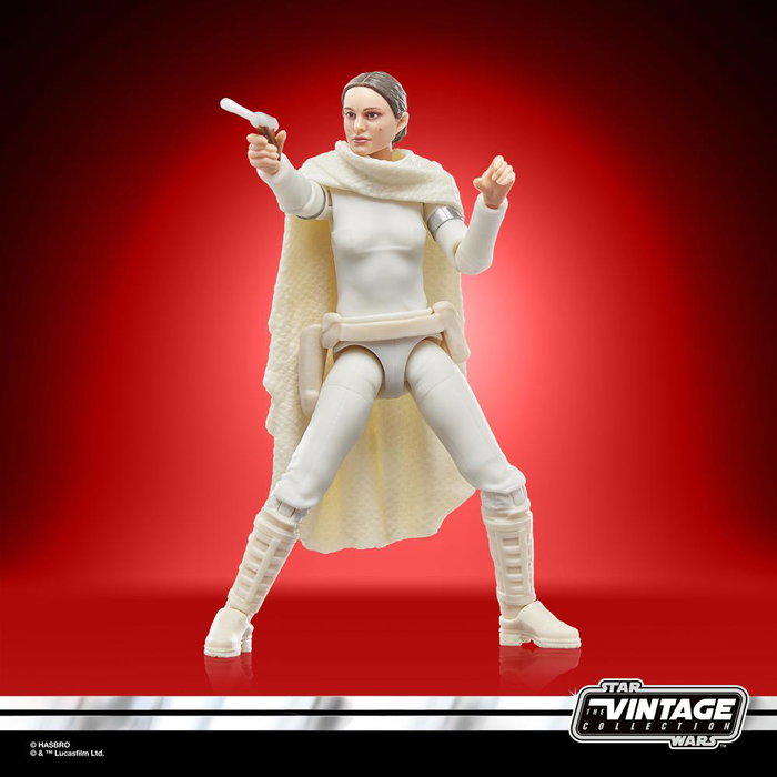 Hasbro Star Wars The Vintage Collection - Figura Padmé Amidala El Ataque de los Clones 9.5 cm con 2 Accesorios para Coleccionistas
