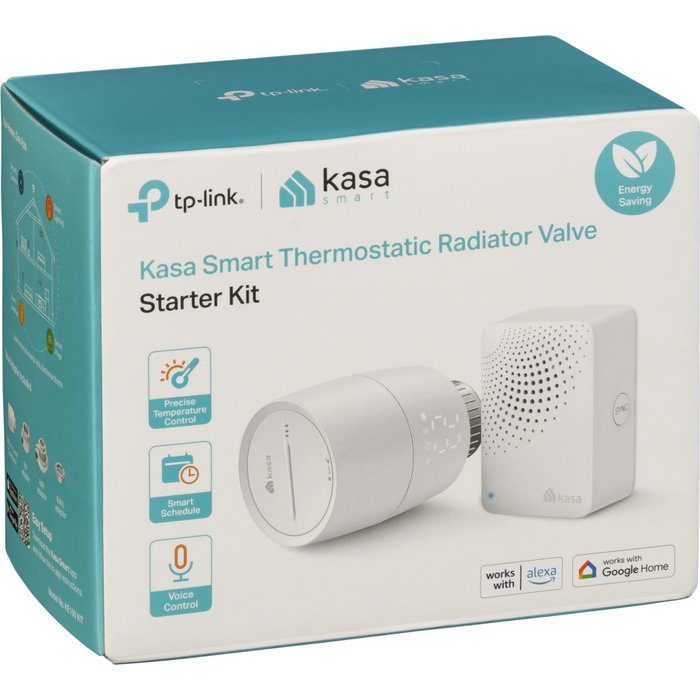 Tapo KE100 KIT Válvula termostática de radiador inteligente con hub Tapo KE100 KIT Válvula termostática de radiador inteligente con hub