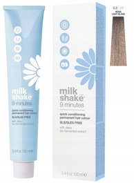 9 Minutes, Amino Acid Complex, Tinte permanente para el cabello, 8.8 Moka Light Blond, 100 ml