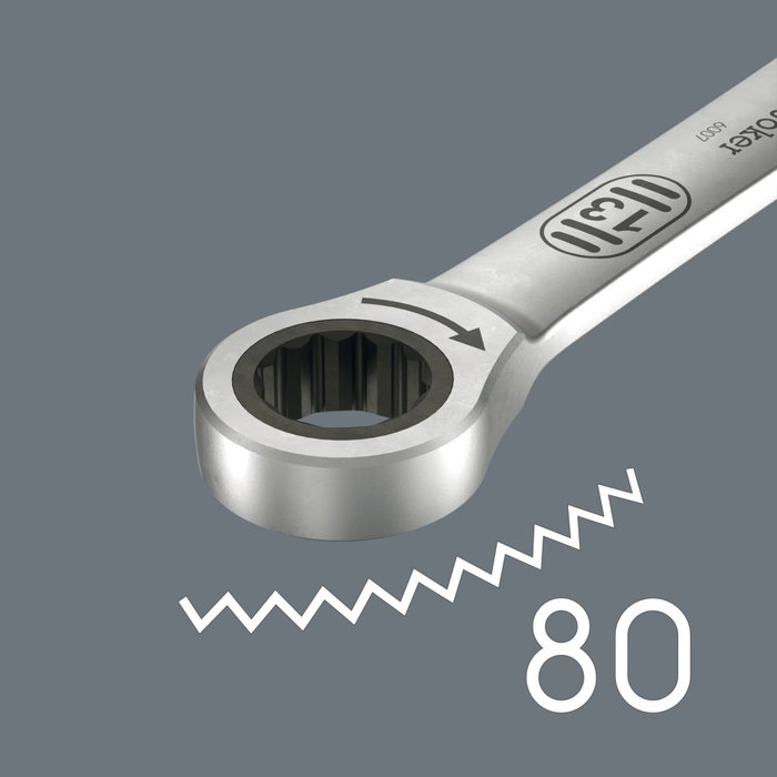 Wera 6007 Joker 13 Llave combinada extra larga