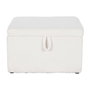 DKD Home Decor Descalzadora de Poliéster y MDF Blanco