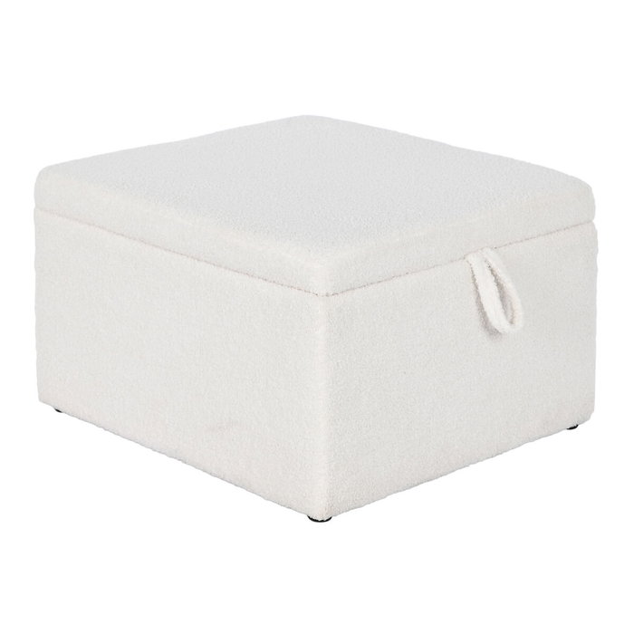 DKD Home Decor Descalzadora de Poliéster y MDF Blanco