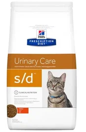 Hill's Hpd Feline S-D Dieta para Gatos con Urolitiasis Estruvitica y FLUTD 1,5 kg