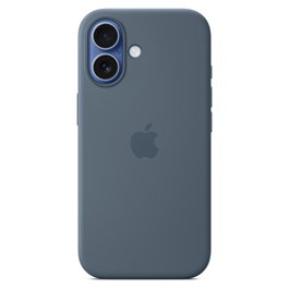 Apple iPhone 17 Funda de Silicona con MagSafe - Azul Ancla