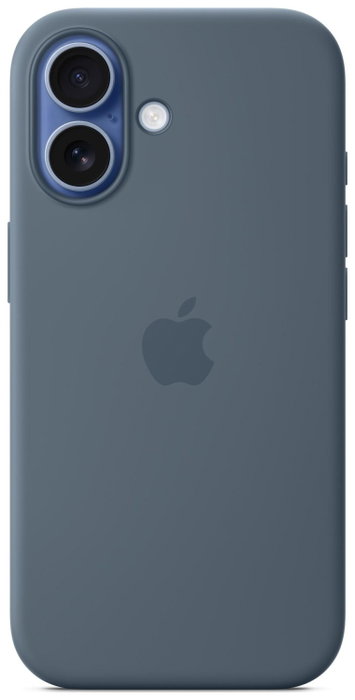 Apple Funda de Silicona con MagSafe para iPhone 17 - Azul Ancla