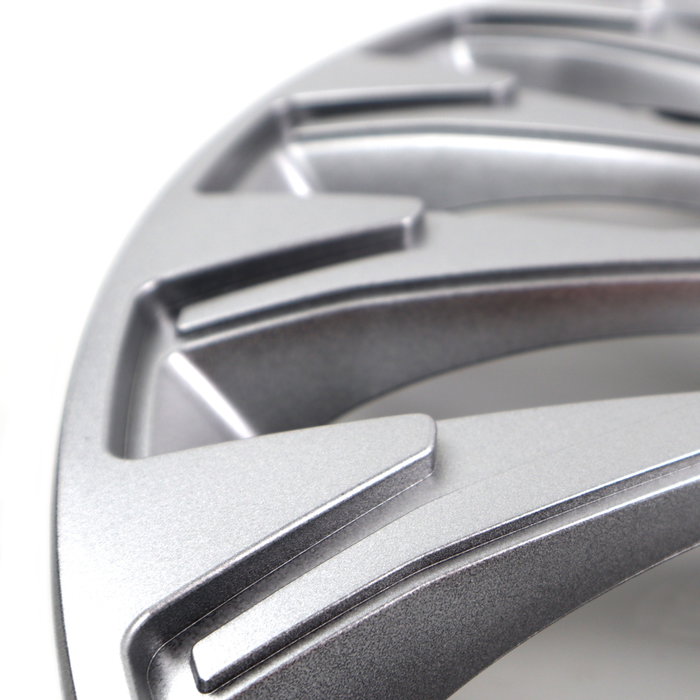 Omp Juego de 4 Tapacubos Speed Stinger 15 Pulgadas Plata