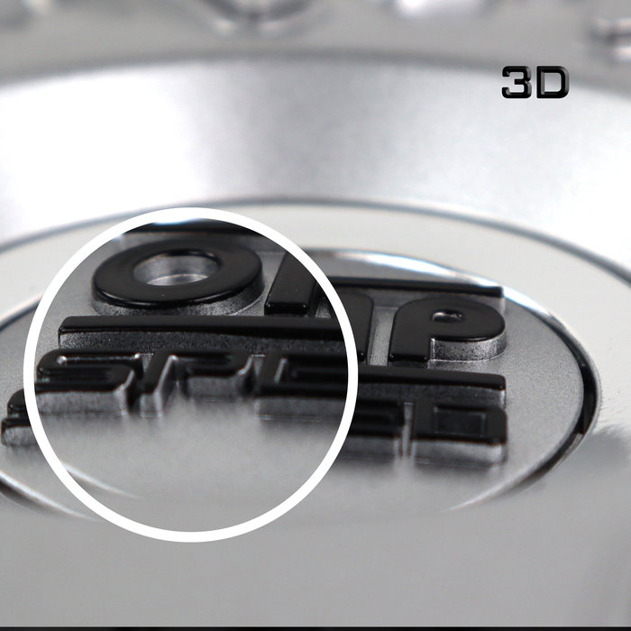 Omp Tapacubos Speed Stinger OMPS07021502 Juego 4 Tapacubos 15 Pulgadas ABS Plata