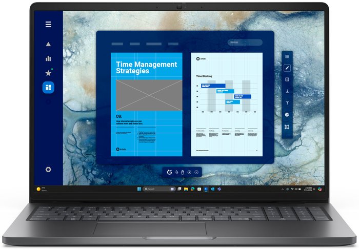 Dell Pro 16 PC16250 Intel Core Ultra 5 225U 16GB 512GB SSD 16 Pulgadas FHD+