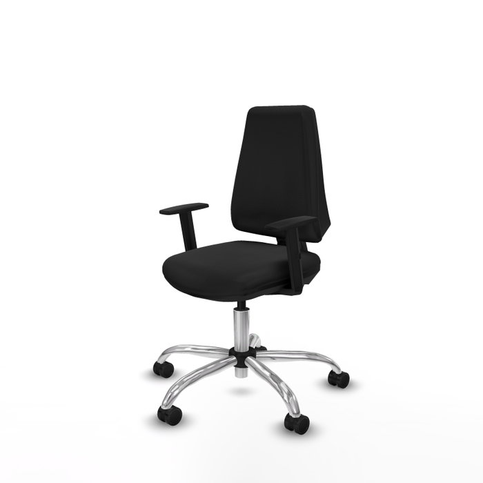 PIQUERAS Y CRESPO Silla de oficina Elche con mecanismo Contacto permanente básico en color Negro PIQUERAS Y CRESPO Silla de oficina Elche con mecanismo Contacto permanente básico en color Negro