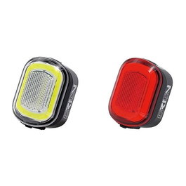 Moon Juego de Luces Bicicleta Orion Delantera 100lm y Trasera 50lm Recargable IPX5