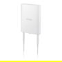 Zyxel NWA55BE Access Point NebulaFlex WiFi 7 AXE, 5100 Mbps, Doble Banda (2.4 GHz y 5 GHz), PoE, 802.11be, Administración en la Nube, IP55, Blanco