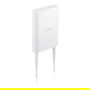 Zyxel NWA55BE Access Point NebulaFlex WiFi 7 AXE, 5100 Mbps, Doble Banda (2.4 GHz y 5 GHz), PoE, 802.11be, Administración en la Nube, IP55, Blanco