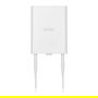 Zyxel NWA55BE Access Point NebulaFlex WiFi 7 AXE, 5100 Mbps, Doble Banda (2.4 GHz y 5 GHz), PoE, 802.11be, Administración en la Nube, IP55, Blanco