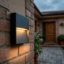 Aplique de Pared LED para Exterior 7W Rectangular IP54 Luz Blanco Cálido 2700K