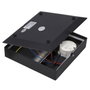 Aplique LED Exterior 7W 2700K IP54 Rectangular Negro Aluminio Iluminación Pared