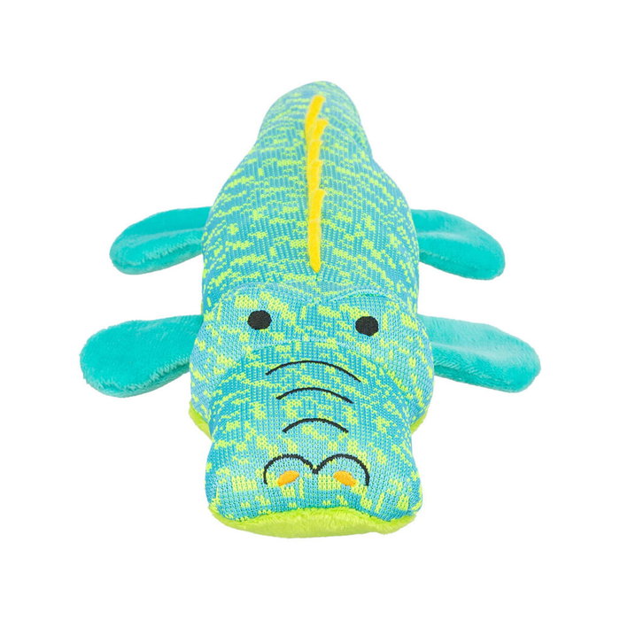Peluche para perros Trixie Turquesa Cocodrilo 33 cm Felpa