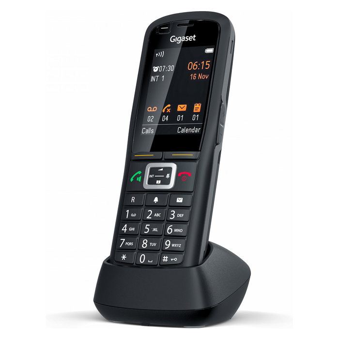 Gigaset R700H Pro Teléfono DECT Inalámbrico Terminal Resistente Pantalla 2.4" Negro Gigaset R700H Pro Teléfono DECT Inalámbrico Terminal Resistente Pantalla 2.4" Negro