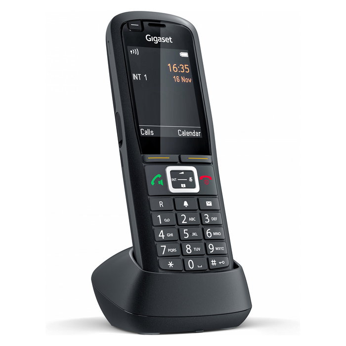 Gigaset R700H Pro Teléfono DECT Inalámbrico Terminal Resistente Pantalla 2.4" Negro Gigaset R700H Pro Teléfono DECT Inalámbrico Terminal Resistente Pantalla 2.4" Negro