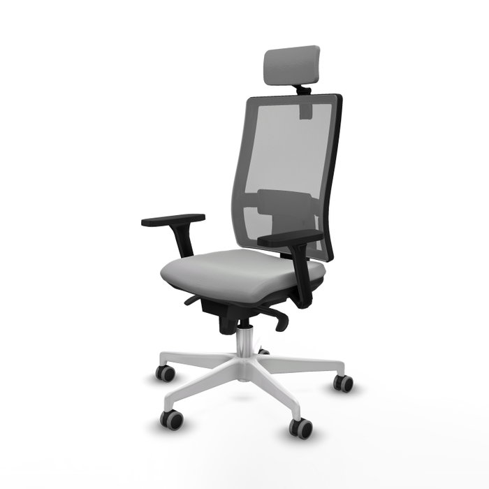 PIQUERAS Y CRESPO Silla de oficina Horna con Mecanismo Sincro, Gris PIQUERAS Y CRESPO Silla de oficina Horna con Mecanismo Sincro, Gris