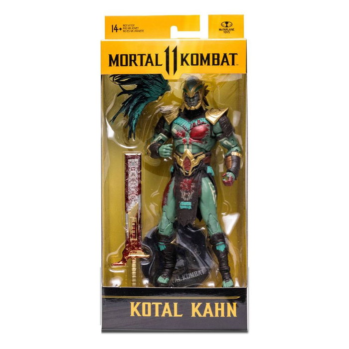 Mcfarlane Toys Figura Mortal Kombat Kotal Kahn Articulada 18cm