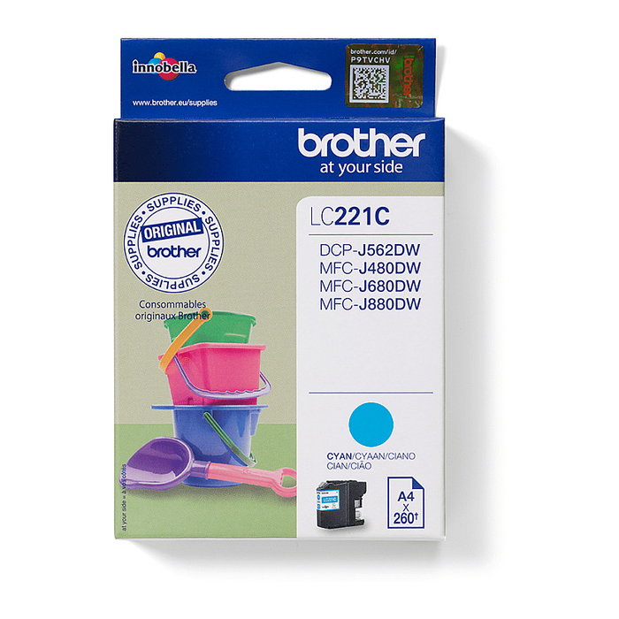 Brother LC-221C Cian Brother LC-221C Cian