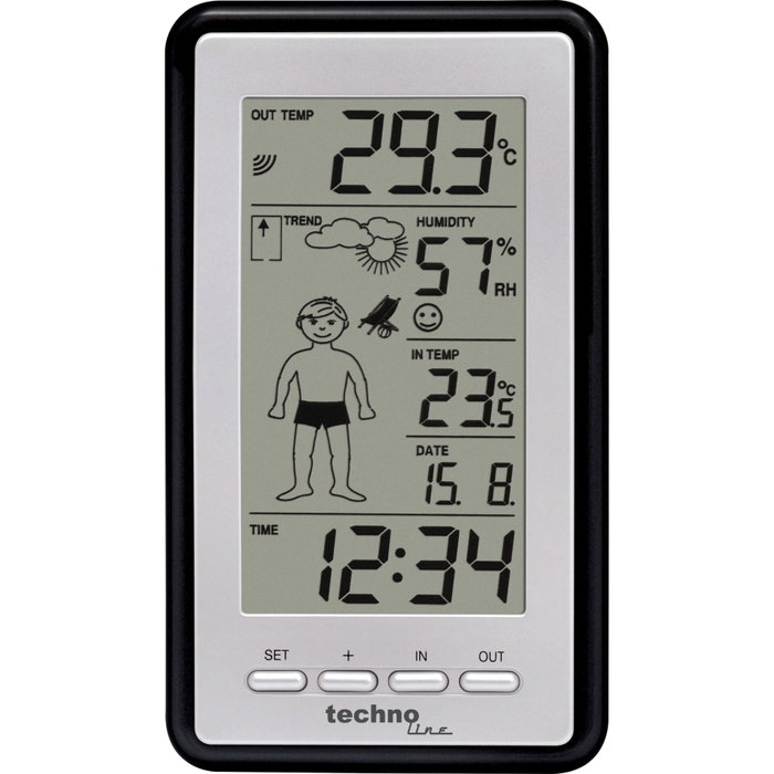 Technoline WS 9632 negro Technoline WS 9632 negro