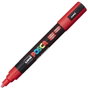 POSCA Marcador PC-5M Punta Bala Rojo Fluor No Permanente