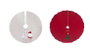 DKD Home Decor Base para árbol de Navidad de Poliéster 80x80x2 cm (Surtido de 2 unidades)