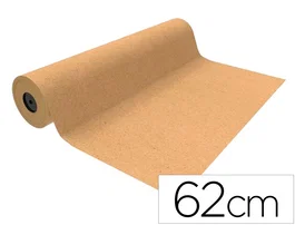 Papel De Regalo Bobina Basika 62 Cm X 85 M (2,5 Kg Aprox.) Kraft Verjurado