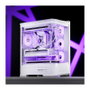 Jonsbo D400 Caja de PC Midi Tower ATX con Vidrio Templado - Blanco