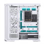 Jonsbo D400 Caja de PC Midi Tower ATX con Vidrio Templado - Blanco