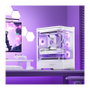 Jonsbo D400 Caja de PC Midi Tower ATX con Vidrio Templado - Blanco