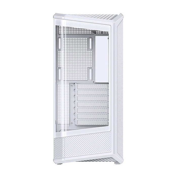 Jonsbo D400 Caja de PC Midi Tower ATX con Vidrio Templado - Blanco