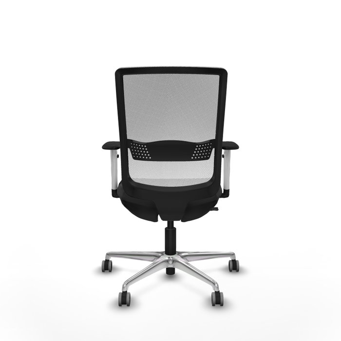 PIQUERAS Y CRESPO Silla de oficina Haches Gris oscuro/Blanco PIQUERAS Y CRESPO Silla de oficina Haches Gris oscuro/Blanco