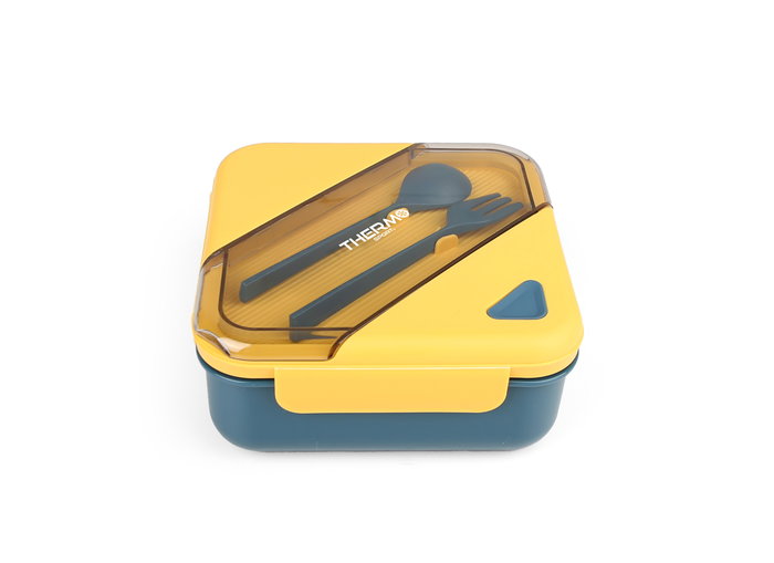 Inde Fiambrera Porta Alimentos Cuadrada 1000ml 17x17x7.5cm (12 Unidades)