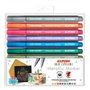 Alpino Metallic Marker Color Experience Estuche de 10 Colores Surtidos