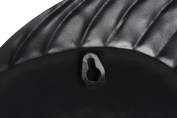 DKD Home Decor Decoración Pared Mediterráneo Azul Naranja Pez Metal 30.5 x 26 x 1 cm (6 Unidades)