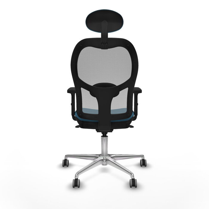 PIQUERAS Y CRESPO Silla de oficina Jorquera Verde Petróleo y Gris