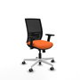 PIQUERAS Y CRESPO Silla de oficina Yunquera Naranja y Negro