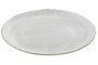 DKD Home Decor Pack de 4 Platos de Cristal Transparente 27x27x2 cm