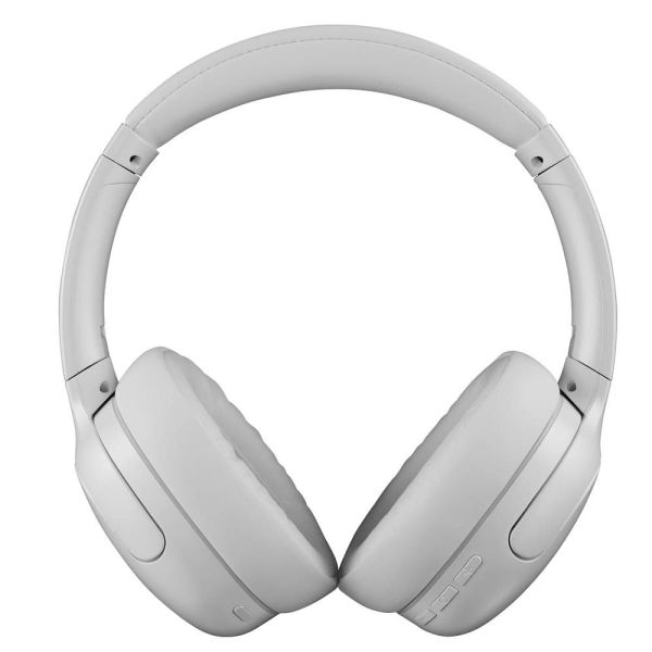 Intenso Auriculares Over-Ear O400HA Blanco con Cancelación Activa de Ruido (ANC), 75h Autonomía, Bluetooth 5.3, Plegables