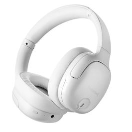 Intenso Auriculares Over-Ear O400HA Blanco con Cancelación Activa de Ruido (ANC), 75h Autonomía, Bluetooth 5.3, Plegables