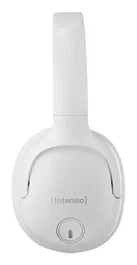 Intenso O400HA Auriculares Over-Ear Inalámbricos Bluetooth 5.3 con Cancelación Activa de Ruido, Color Blanco