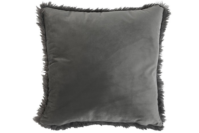 DKD Home Decor Cojin Urban Gris 45 x 45 x 8 cm Poliester