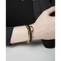Pulsera Mujer Viceroy 15155P01010 Negro Dorado