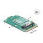 DeLOCK Adaptador Mini PCIe a M.2 Key A 64339