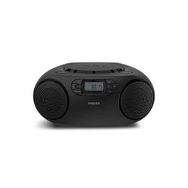 Philips Radio CD TAZ2000B con Bluetooth y USB - Negro