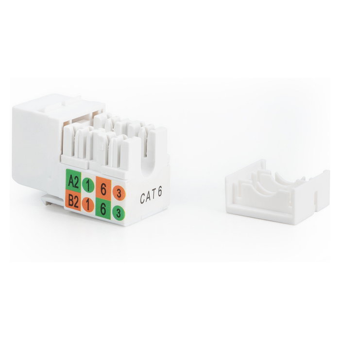 Digitus DN-93601 Módulo Keystone CAT 6 RJ45 a LSA Blanco