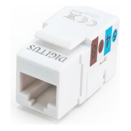 Digitus DN-93601 Módulo Keystone CAT 6 RJ45 a LSA Blanco