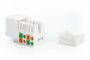 Digitus DN-93601 Módulo Keystone CAT 6 RJ45 a LSA Blanco